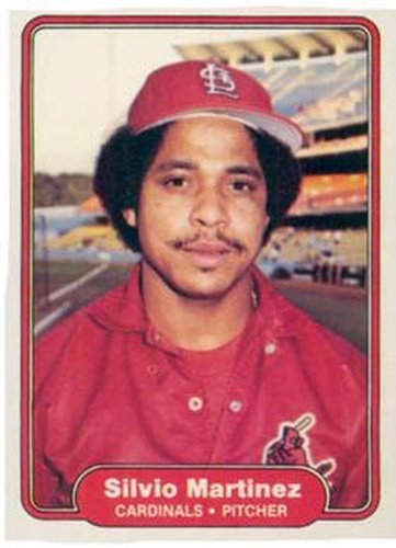 #122 Silvio Martinez - St. Louis Cardinals - 1982 Fleer Baseball
