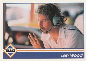 #122 Len Wood - Wood Brothers Racing - 1992 Traks Racing