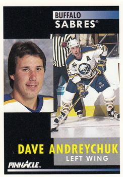 #122 Dave Andreychuk - Buffalo Sabres - 1991-92 Pinnacle Hockey