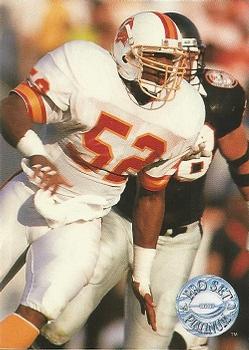 #122 Keith McCants - Tampa Bay Buccaneers - 1991 Pro Set Platinum Football
