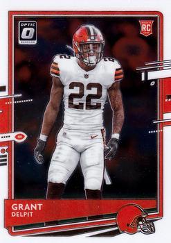 #122 Grant Delpit - Cleveland Browns - 2020 Donruss Optic Football