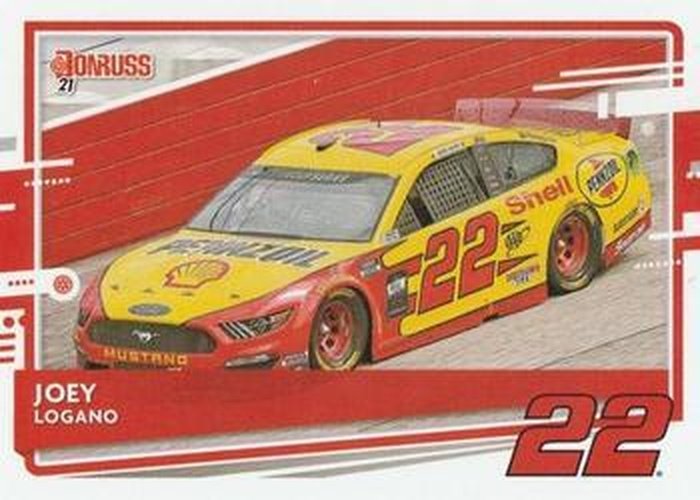 #122 Joey Logano - Team Penske - 2021 Donruss Racing