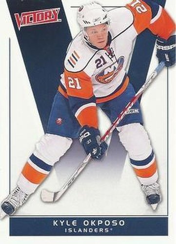 #122 Kyle Okposo - New York Islanders - 2010-11 Upper Deck Victory Hockey