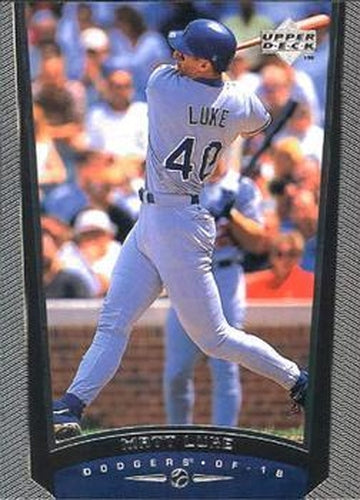 #122 Matt Luke - Los Angeles Dodgers - 1999 Upper Deck Baseball