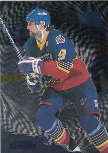 #122 Shayne Corson - St. Louis Blues - 1995-96 Metal Hockey