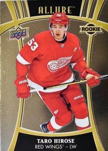 #122 Taro Hirose - Detroit Red Wings - 2019-20 Upper Deck Allure Hockey