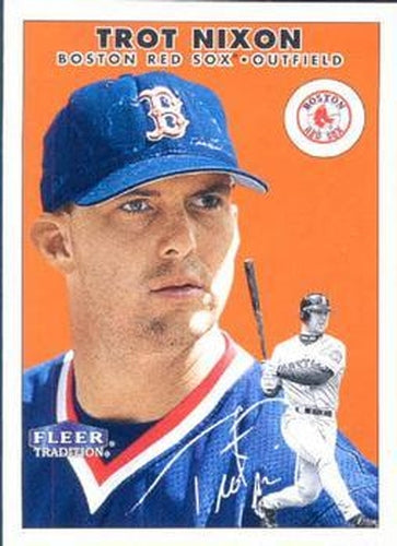 #122 Trot Nixon - Boston Red Sox - 2000 Fleer Tradition Baseball