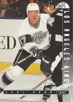 #122 Jari Kurri - Los Angeles Kings - 1995-96 Leaf Hockey