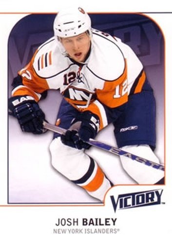 #122 Josh Bailey - New York Islanders - 2009-10 Upper Deck Victory Hockey
