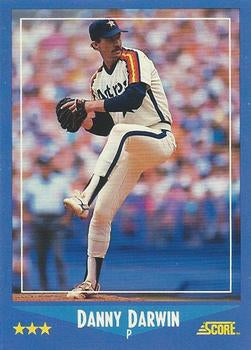 #184 Danny Darwin - Houston Astros - 1988 Score Baseball