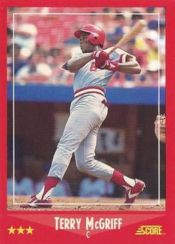 #281 Terry McGriff - Cincinnati Reds - 1988 Score Baseball