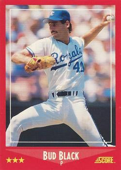 #313 Bud Black - Kansas City Royals - 1988 Score Baseball