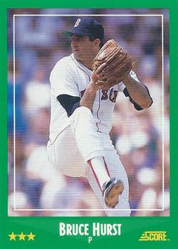 #380 Bruce Hurst - Boston Red Sox - 1988 Score Baseball