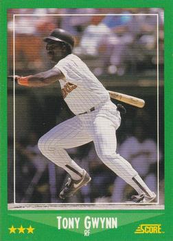 #385 Tony Gwynn - San Diego Padres - 1988 Score Baseball