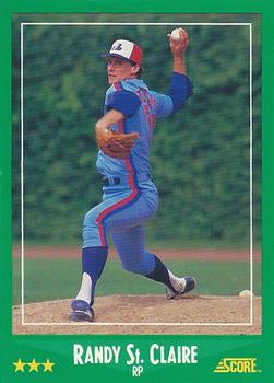 #397 Randy St. Claire - Montreal Expos - 1988 Score Baseball
