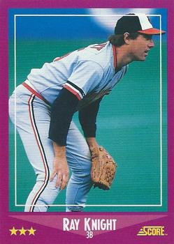 #96 Ray Knight - Baltimore Orioles - 1988 Score Baseball