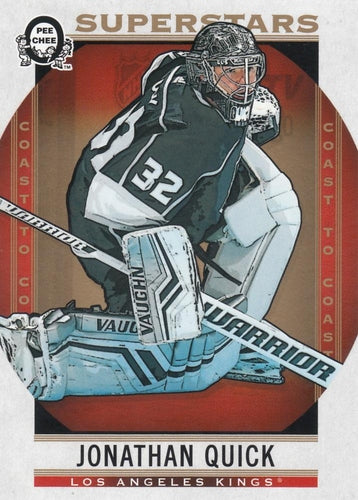 #123 Jonathan Quick - Los Angeles Kings - 2018-19 O-Pee-Chee Coast to Coast Hockey