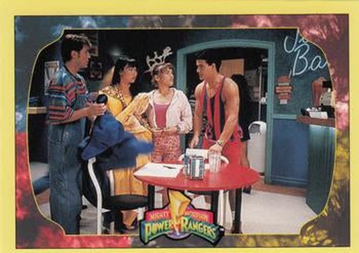 #123 Surprise Party - 1994 Collect-A-Card Power Rangers