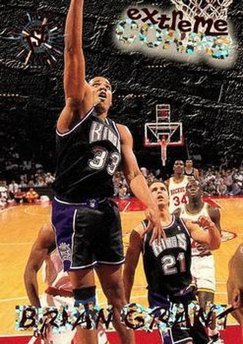 #123 Brian Grant - Sacramento Kings - 1995-96 Stadium Club Basketball