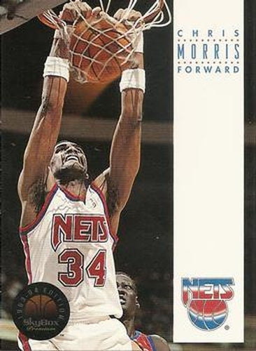 #123 Chris Morris - New Jersey Nets - 1993-94 SkyBox Premium Basketball