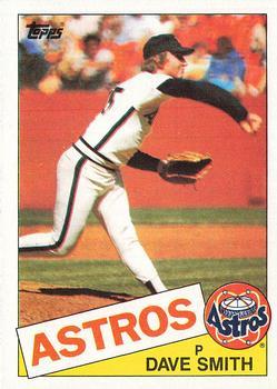 #123 Dave Smith - Houston Astros - 1985 Topps Baseball