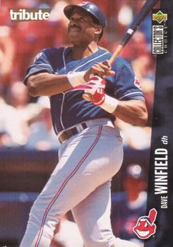 #123 Dave Winfield - Cleveland Indians - 1996 Collector's Choice Baseball