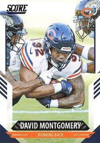 #123 David Montgomery - Chicago Bears - 2021 Score Football