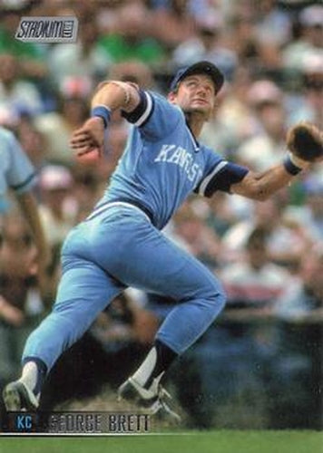 #123 George Brett - Kansas City Royals - 2021 Stadium Club Baseball