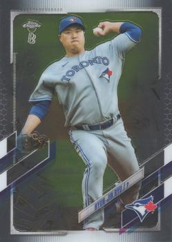 #123 Hyun-Jin Ryu - Toronto Blue Jays - 2021 Topps Chrome Ben Baller Edition Baseball