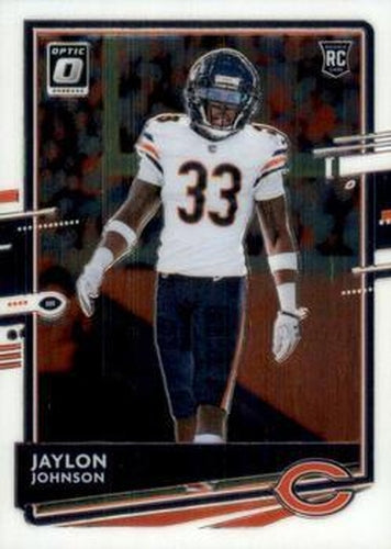 #123 Jaylon Johnson - Chicago Bears - 2020 Donruss Optic Football