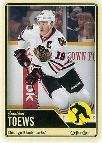 #123 Jonathan Toews - Chicago Blackhawks - 2012-13 O-Pee-Chee Hockey