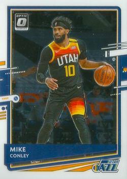 #123 Mike Conley - Utah Jazz - 2020-21 Donruss Optic Basketball