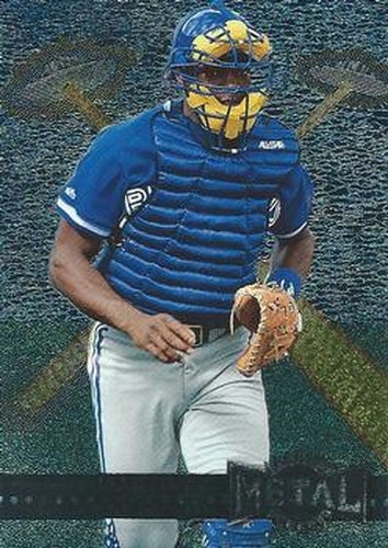 #123 Sandy Martinez - Toronto Blue Jays - 1996 Metal Universe Baseball