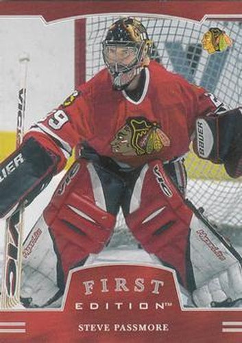 #123 Steve Passmore - Chicago Blackhawks - 2002-03 Be a Player First Edition Hockey