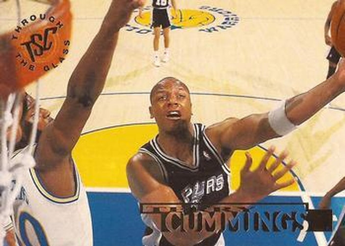 #123 Terry Cummings - San Antonio Spurs - 1994-95 Stadium Club Basketball