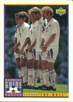 #123 The Wall - 1993 Upper Deck World Cup Preview English/Spanish Soccer