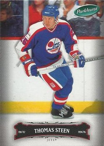 #123 Thomas Steen - Winnipeg Jets - 2006-07 Parkhurst Hockey