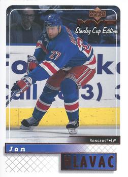 #123 Jan Hlavac - New York Rangers - 1999-00 Upper Deck MVP Stanley Cup Edition Hockey