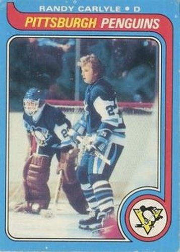 #124 Randy Carlyle - Pittsburgh Penguins - 1979-80 O-Pee-Chee Hockey