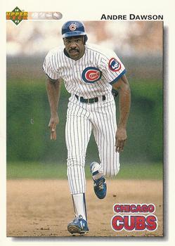 #124 Andre Dawson - Chicago Cubs - 1992 Upper Deck Baseball