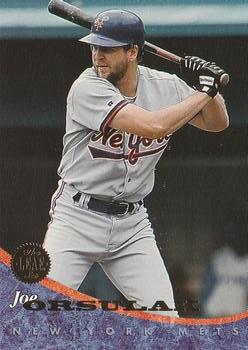 #124 Joe Orsulak - New York Mets - 1994 Leaf Baseball