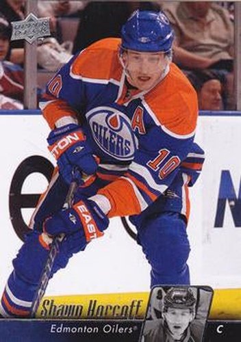 #124 Shawn Horcoff - Edmonton Oilers - 2010-11 Upper Deck Hockey