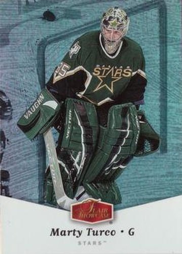 #124 Marty Turco - Dallas Stars - 2006-07 Flair Showcase Hockey