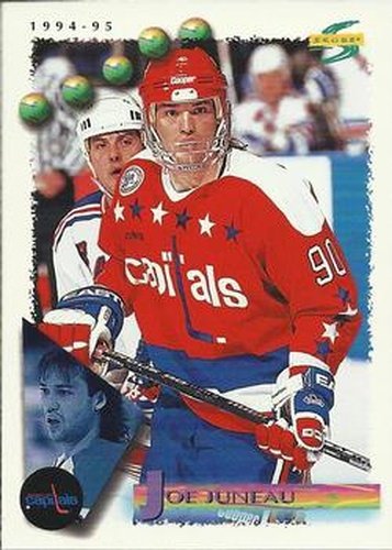#124 Joe Juneau - Washington Capitals - 1994-95 Score Hockey