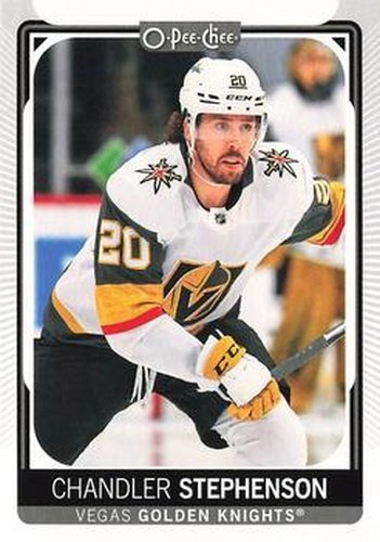 #124 Chandler Stephenson - Vegas Golden Knights - 2021-22 O-Pee-Chee Hockey