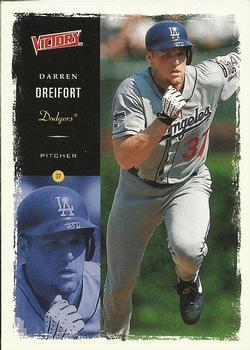 #124 Darren Dreifort - Los Angeles Dodgers - 2000 Upper Deck Victory Baseball