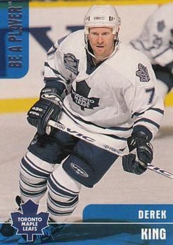 #124 Derek King - Toronto Maple Leafs - 1999-00 Be a Player Memorabilia Hockey