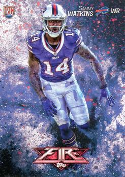 #124 Sammy Watkins - Buffalo Bills - 2014 Topps Fire Football