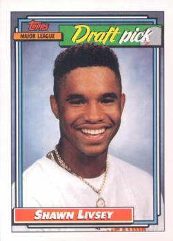 #124 Shawn Livsey - Houston Astros - 1992 Topps Baseball