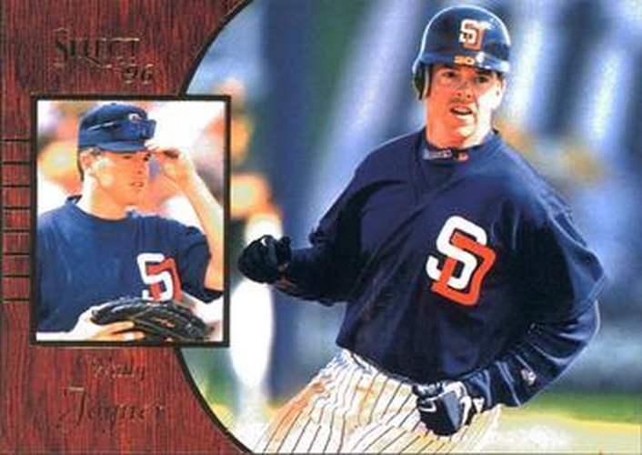 #124 Wally Joyner - San Diego Padres - 1996 Select Baseball